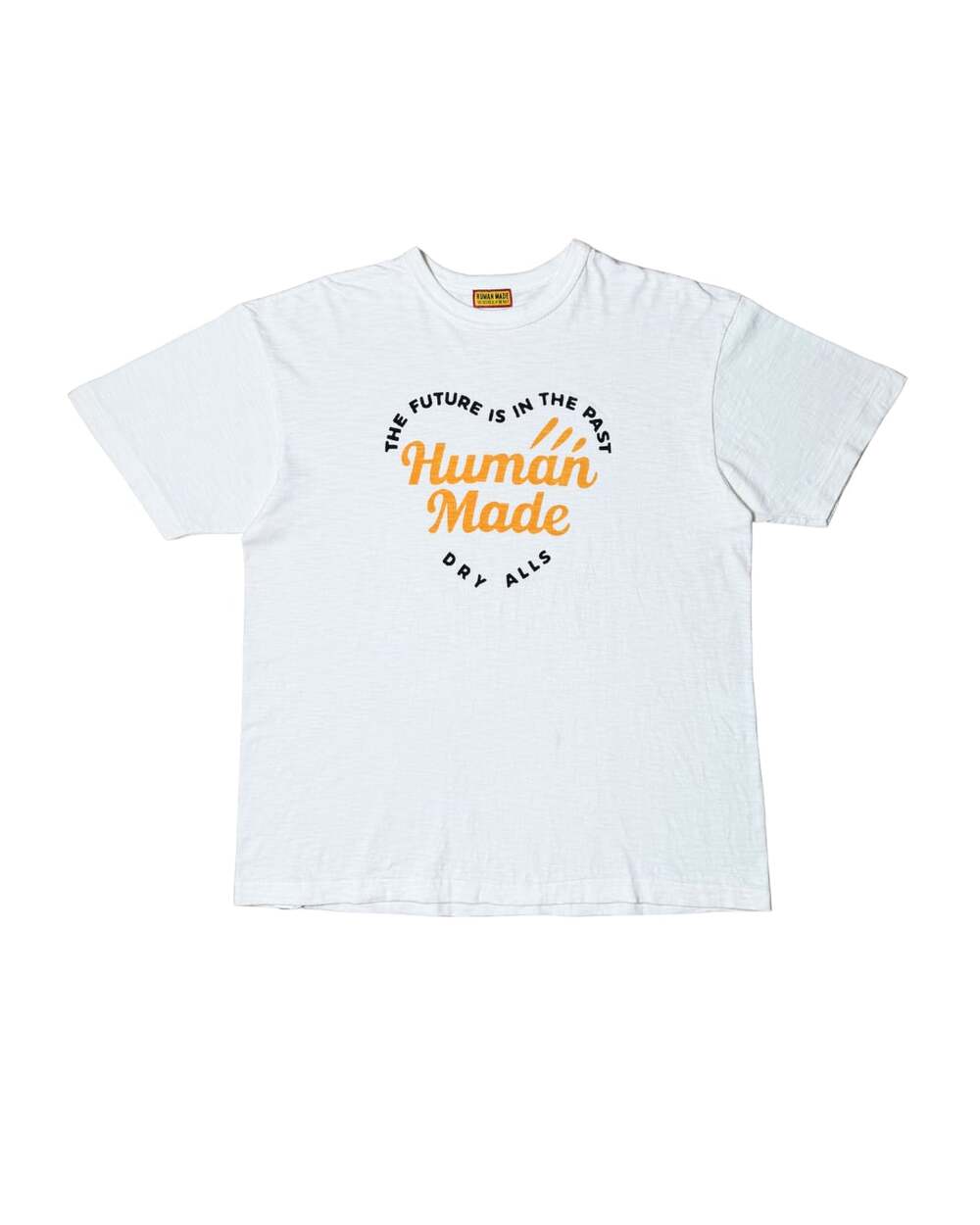Human Made Heart Logo 'The Future Is In The Past'